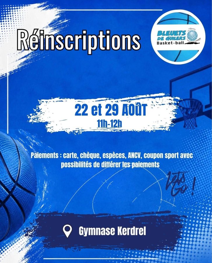 Réinscriptions !